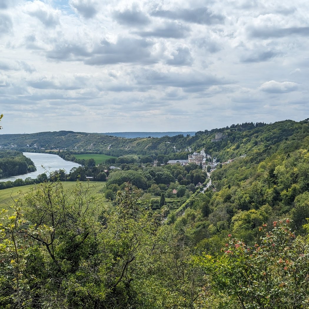 Point de vue sur La Roche Guyon 2